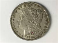 1885 Morgan Dollar  AU