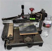 Vigor engraving machine