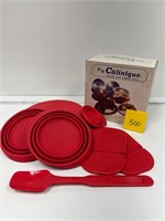 NEW Silicone Collapsible Bowls Culinique System