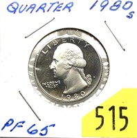 1980-S Proof quarter