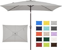 Jearey 6.5x10 Ft Rectangular Patio Umbrellas