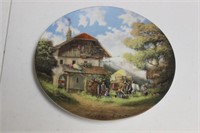 A Collector's Plate "The Blacksmith"