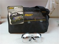 Awp 13 inch tool bag with safety glasses new
