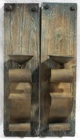 2 Hanging Candle Holders 20x5.5