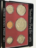 1975 Proof Set in Original US Mint Case & Box
