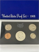 1968 Proof Set in Original US Mint Case & Box