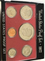 1977 Proof Set in Original US Mint Case & Box