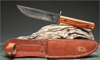 Shapleigh K52 Stag Handle Fixed Blade Knife