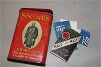 Vintage Metal Prince Albert Tobacco Tin +++