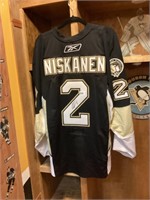 NISKANEN NUMBER 2 REEBOK SIGNED JERSEY