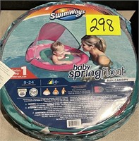 baby spring float sun canopy