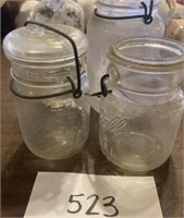 Vintage Glass Jars