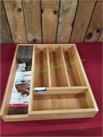 Knifedock With Cutlery Tray Drawer Organizer
