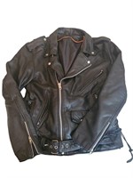 Womens Genuine Leather Motorcycle Jacket