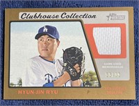HYUN-JIN RYU 2015 CLUBHOUSE COLLECTION GOLD /99