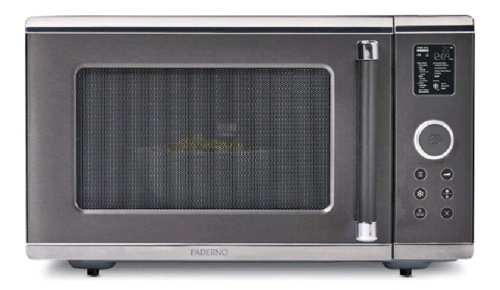 New PADERNO Countertop Microwave with Even-Heat In