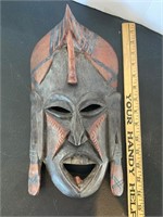 Wooden Wall Mask