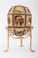 Faberge Imperial 15th Anniversary Nicholas II Egg