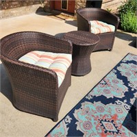 Patio Armchairs w/ Table