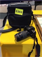 Canon Ultrasonic EOS Rebel G Camara & Bag