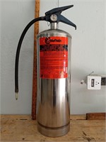 Stainless Steel Refillable Water Fire Extinguisher