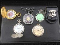 Assorted Pocket Watches - as found