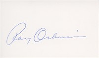 Roy Orbison signature cut