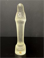 Stef Uiterwaal Mary & Child Leerdem Glass Figurine