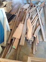 Large pile of wood, all sizes, take all