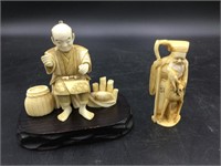 Carved Ivory Figures