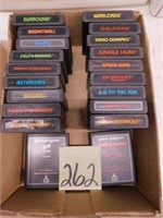 (20) Atari 2600 Games - Olympics, Asteroids,