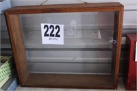 Wooden Display Cabinet with Glass Top (U234)