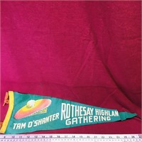 Rothesay Highland Gathering NB Banner Flag