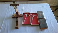 crosses, Bibles