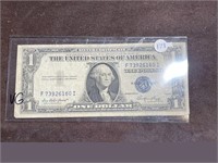 $1 Silver Certificate VG Grade
