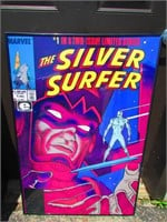 Vintage Silver Surfer Comic Poster 24 x 36"