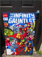 Vintage Infinity Gauntlet Comic Poster 24 x 36"