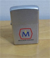 Molson Award Zippo Lighter