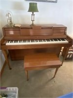 Wurlitzer piano. Needs tuned and middle C key