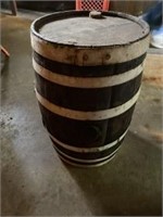 Old wine barrelMeasures 10 inches in diameter and