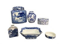 Vintage Asian Blue & White, Bombay Bowl