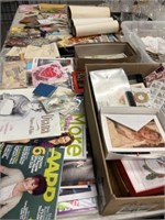 Magazines, Ephemera, Postcards