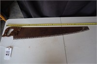 Antique Wooden Saw #4