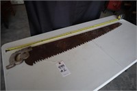 Antique Wooden Saw #2