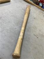 Wood Baseball Bat No Markings