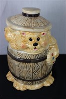 Bears in a Barrel Cookie Jar