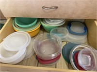 TUPPERWARE DRAWER FULL