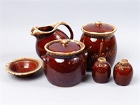 Hull Pottery Cookie Jar/Bean Pot/Pitcher/Bowl