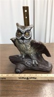 Porcelain Owl Statue