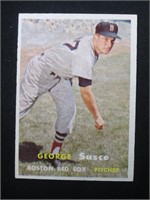 1957 TOPPS #229 GEORGE SUSCE RED SOX